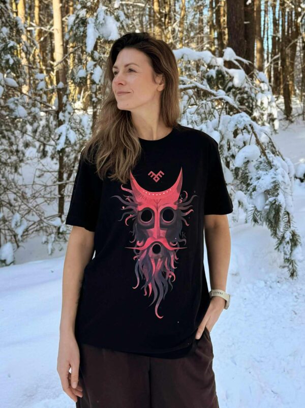 004 Kaukynes T shirt juodas