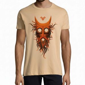 Tshirt Kaukynes SAND unisex priekis