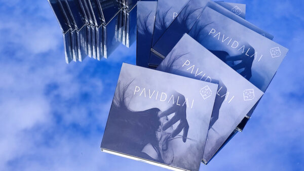 Andaja pavidalai cd digipak front sky