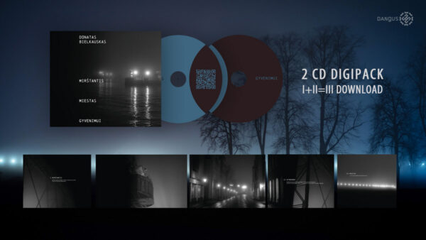 Donatas bielkauskas mirstantis miestas gyvenimui 2xcd digipak