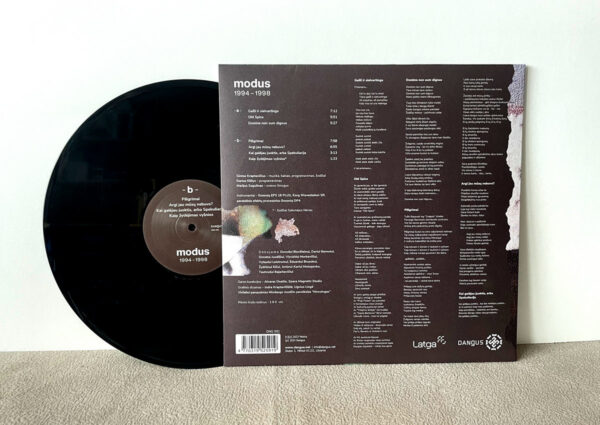 Modus 1994 1998 lp back