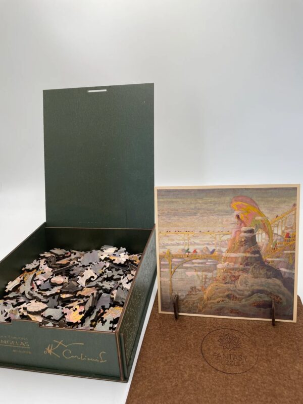 Delione angelas m.k.ciurlionis is medzio