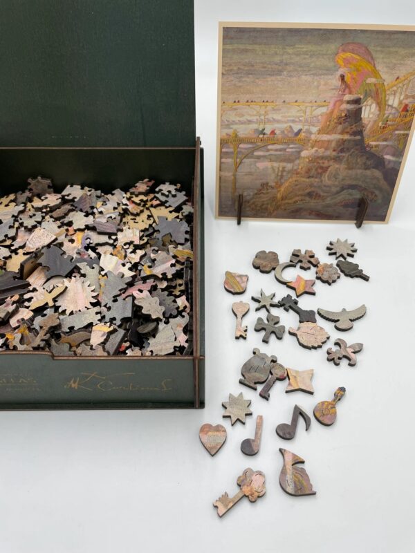 Delione angelas m.k.ciurlionis is medzio