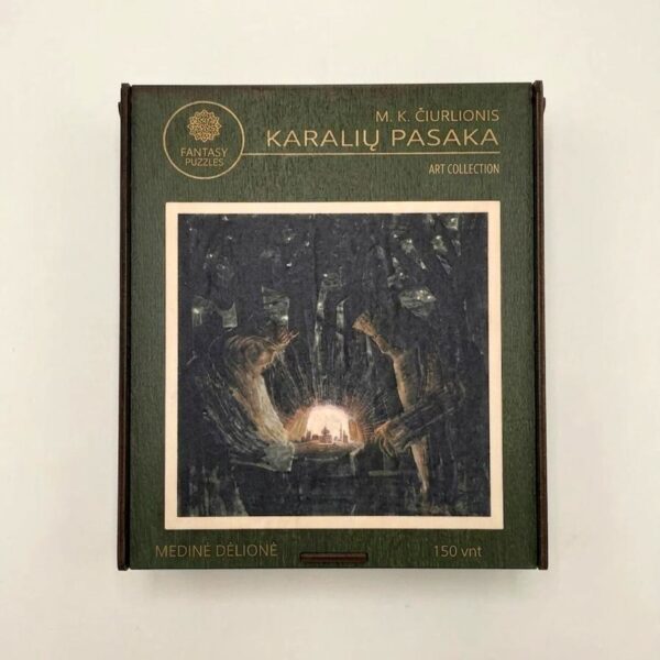 Delione karaliu pasaka m.k.ciurlionis is medzio