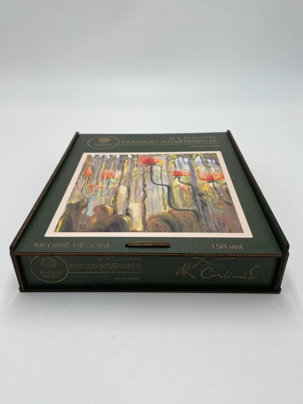 Delione pasaulio sutverimas m.k.ciurlionis is medzio