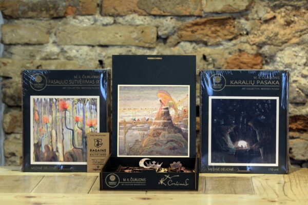 Delione pasaulio sutverimas m.k.ciurlionis is medzio