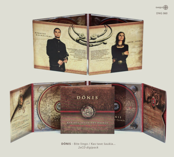 Donis bite lingo kas tave saukia... 2xcd digipack