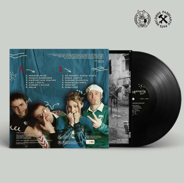 Turbo reanimacija daugiau skerdienos lp cover back